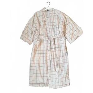 Saks Fifth Avenue Cotton Blend Terry Cloth Lined Robe - OS